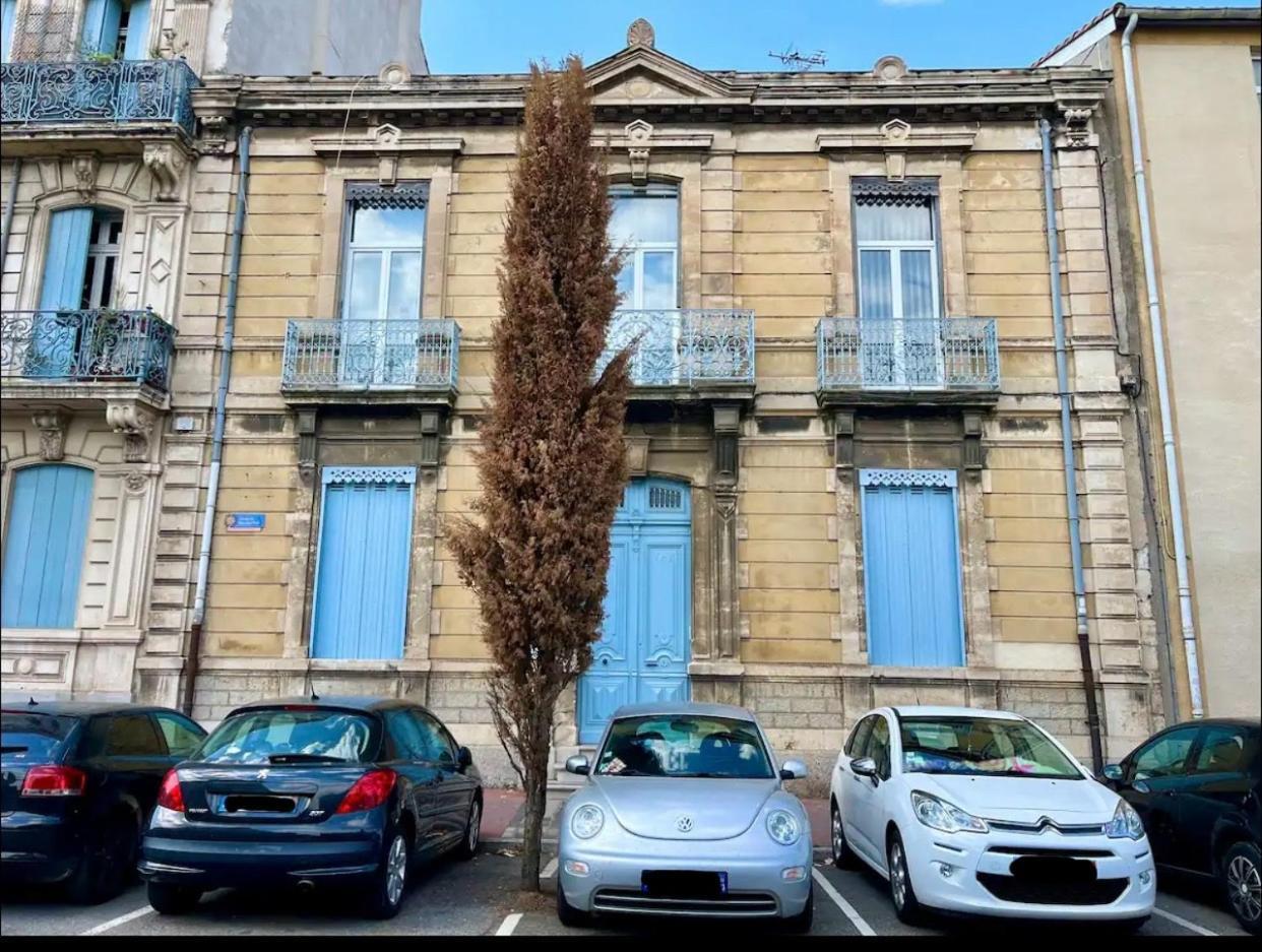 נרבון Appartement Du Forum,La Gare, 50 M2 , Climatisation, Garage, Cour מראה חיצוני תמונה